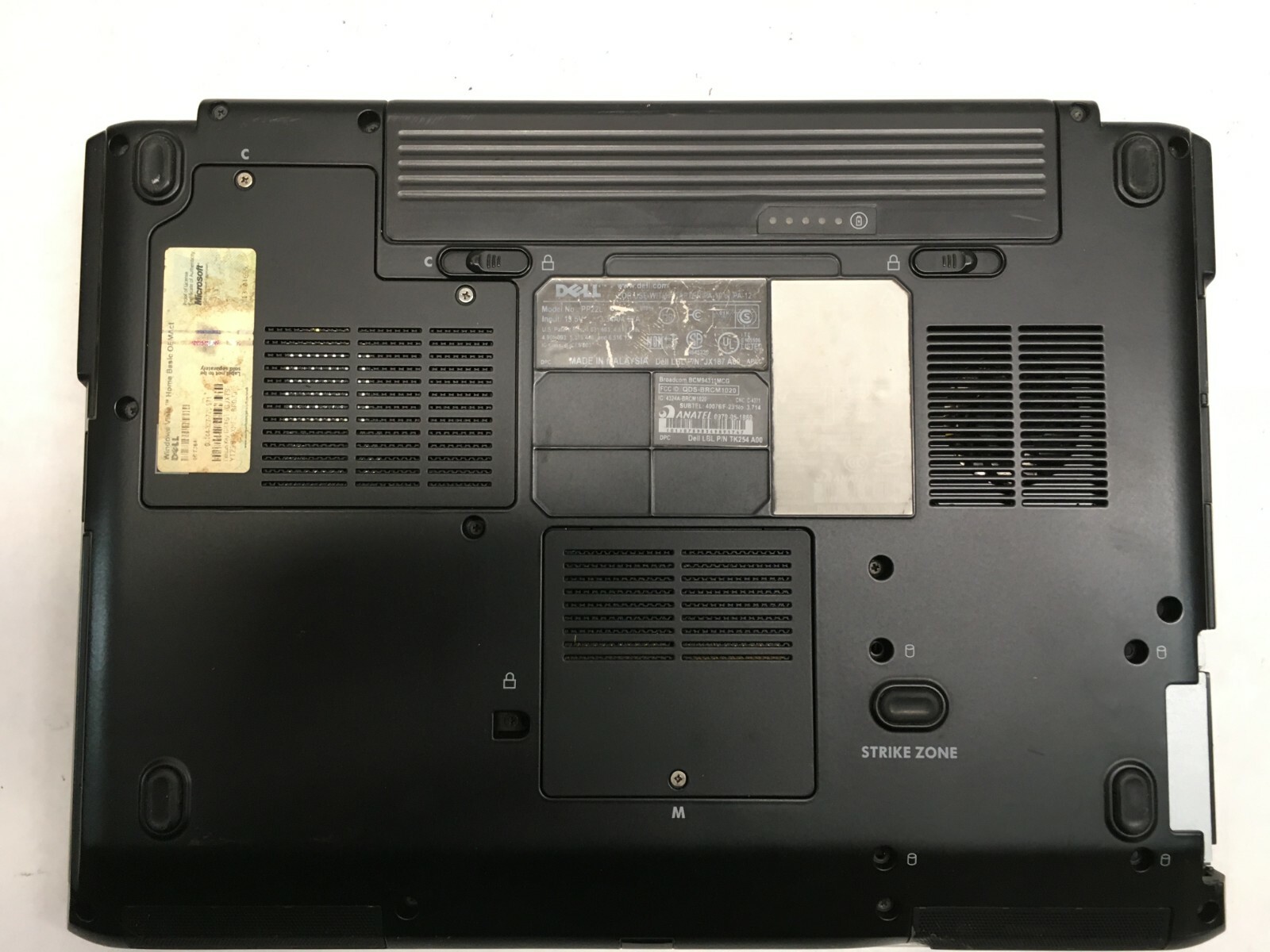 Dell Inspiron 1520 15″ Laptop Intel Core 2 Duo 1.5GHz NO RAM – DIM SCREEN – JJ
