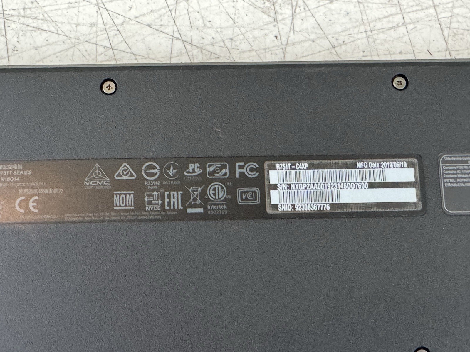 Acer Chromebook Spin 511 R751T Series N16Q14 Built In Webcam 11.6″ Laptop WORKS
