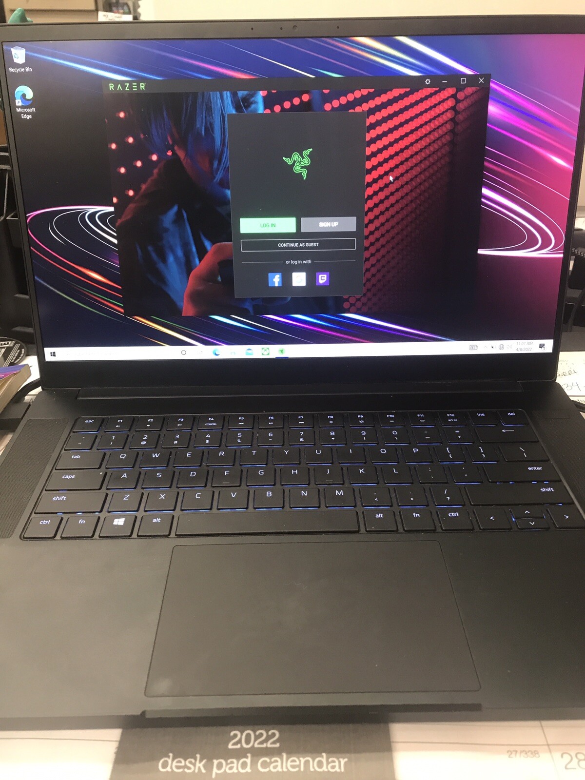 Razer Blade Pro 17″ 4K UHD (512GB SSD , Intel Core i7 10th Gen., 5.10GHz, 16GB)