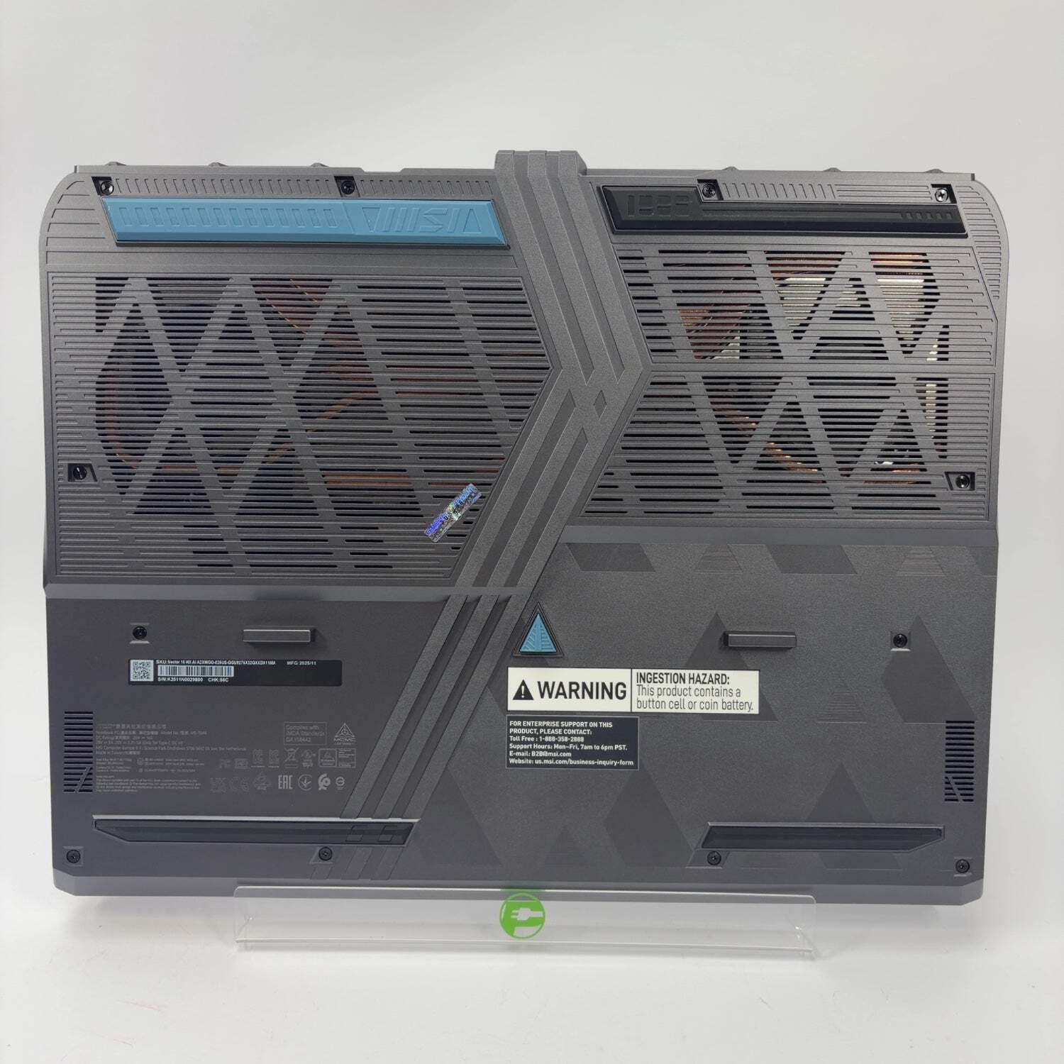 MSI Vector 16 HX AI A2XW MS-15M4 Ultra 9 275HX 2.7GHz 32GB RAM 1TB