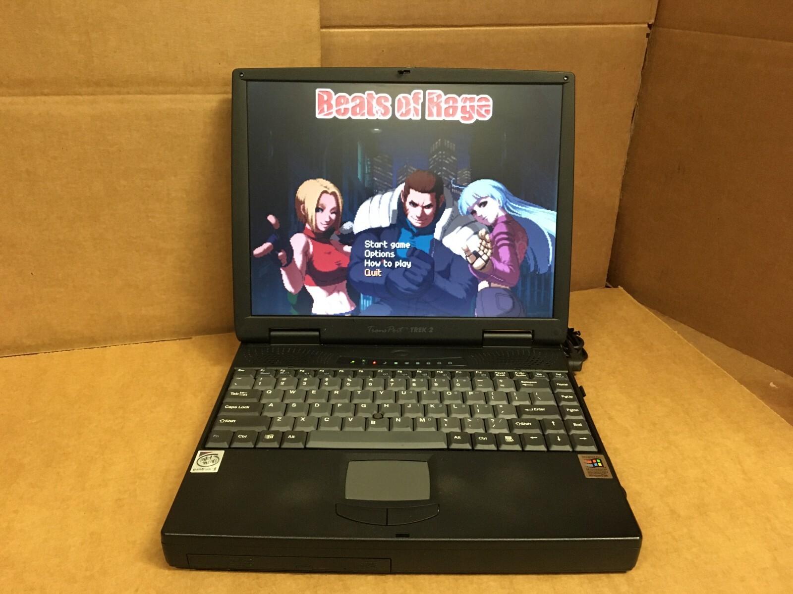 Micron Electronics Laptop Transport Trek 2 AGP 10GB HDD windows 98 ATI RAGE
