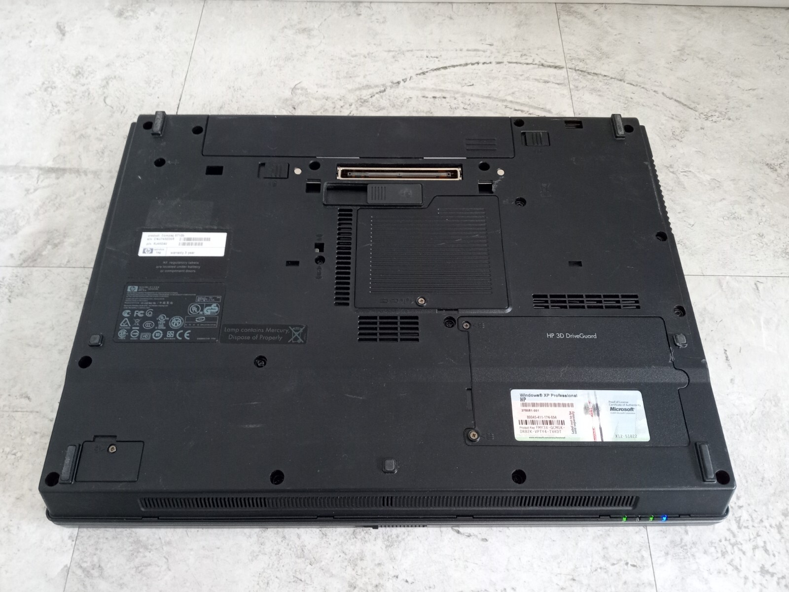 HP Compaq 6710b 15.4″ Laptop Intel Core 2 Duo 2GB RAM 120GB HDD Windows XP -RR