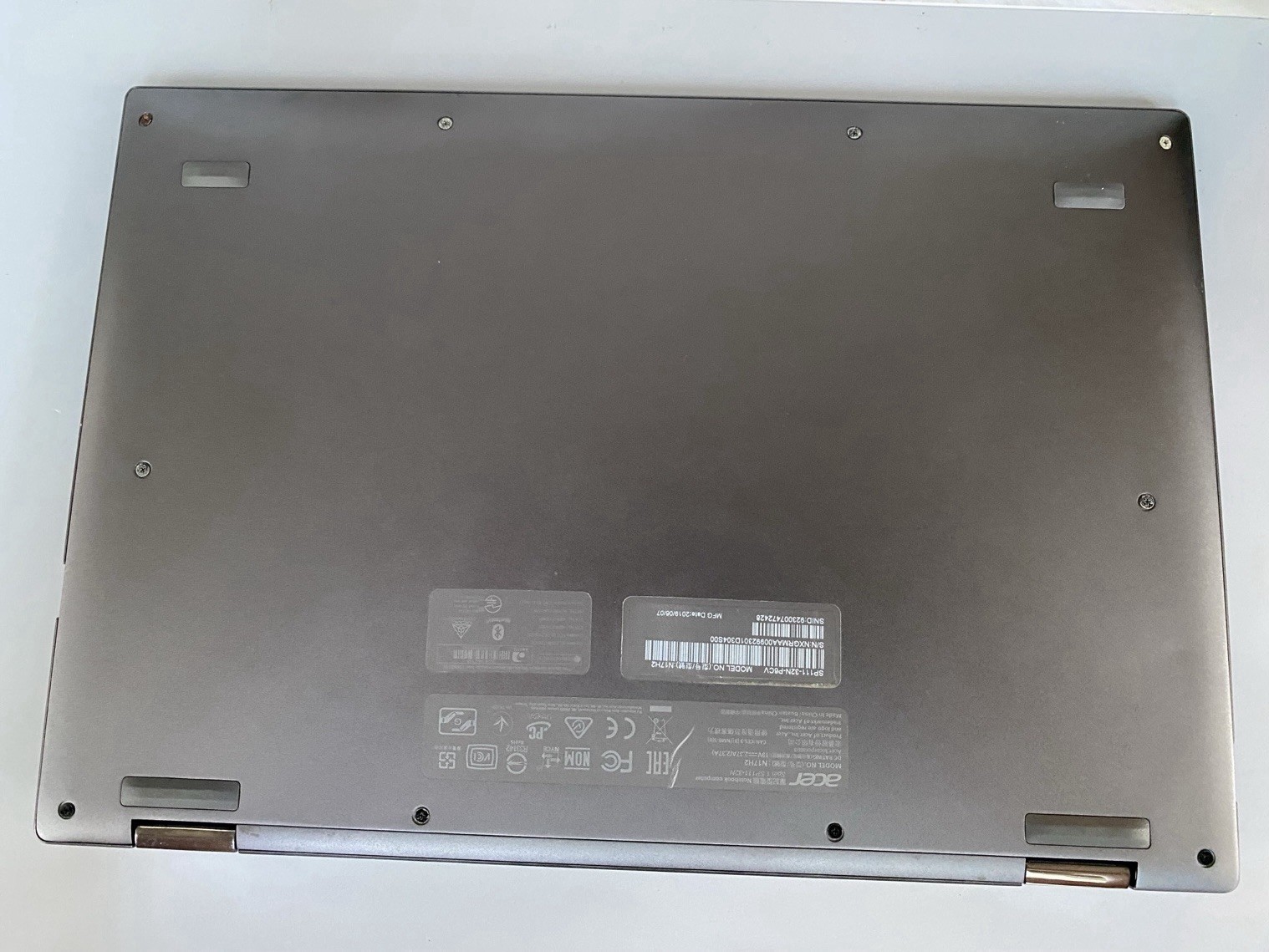 Acer Spin 1 SP111-32N 11.6” Touch 2-in-1 Laptop Pentium N4200 4GB 64GB