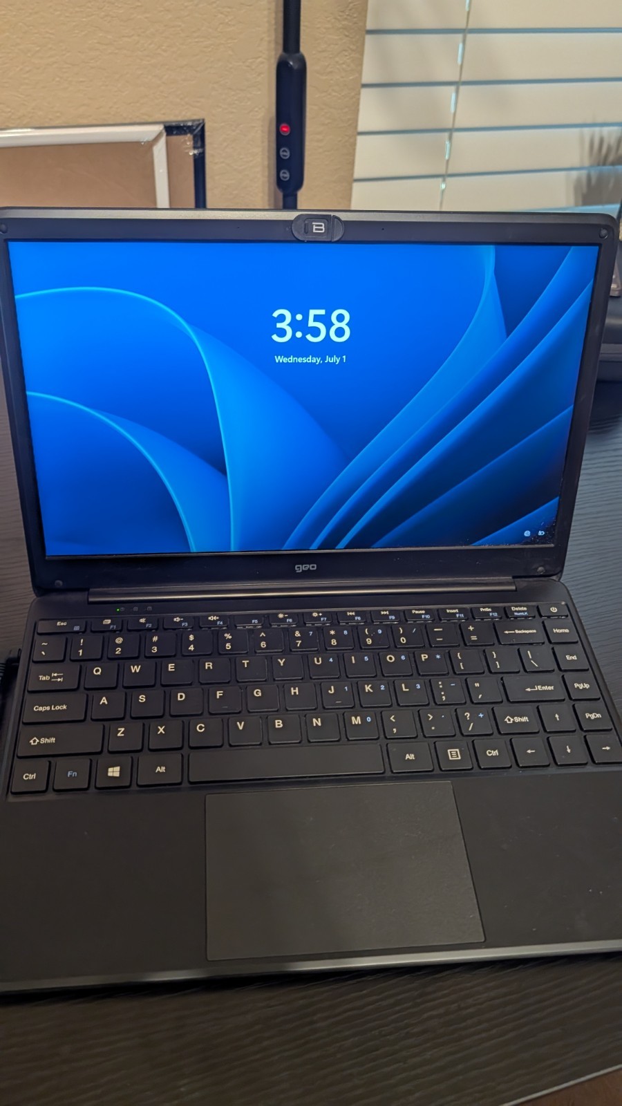 GeoBook 240 Laptop – Windows 11 Home, 8 GB RAM, 128GB SSD Hard Drive
