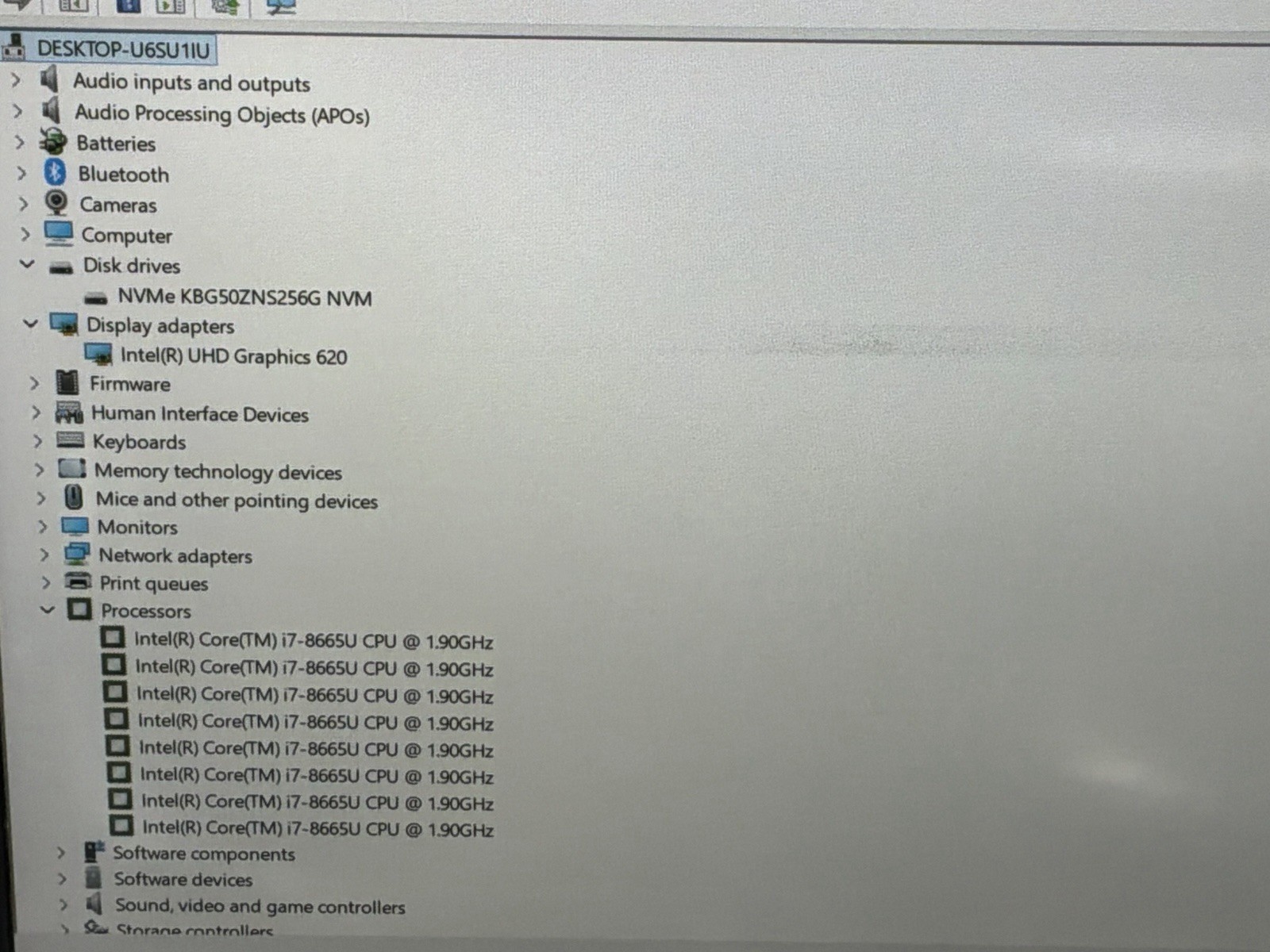 Dell Latitude 5400 i7-8665u@ 1.90ghz 16GB RAM 256GB NVME W11P Touchscreen