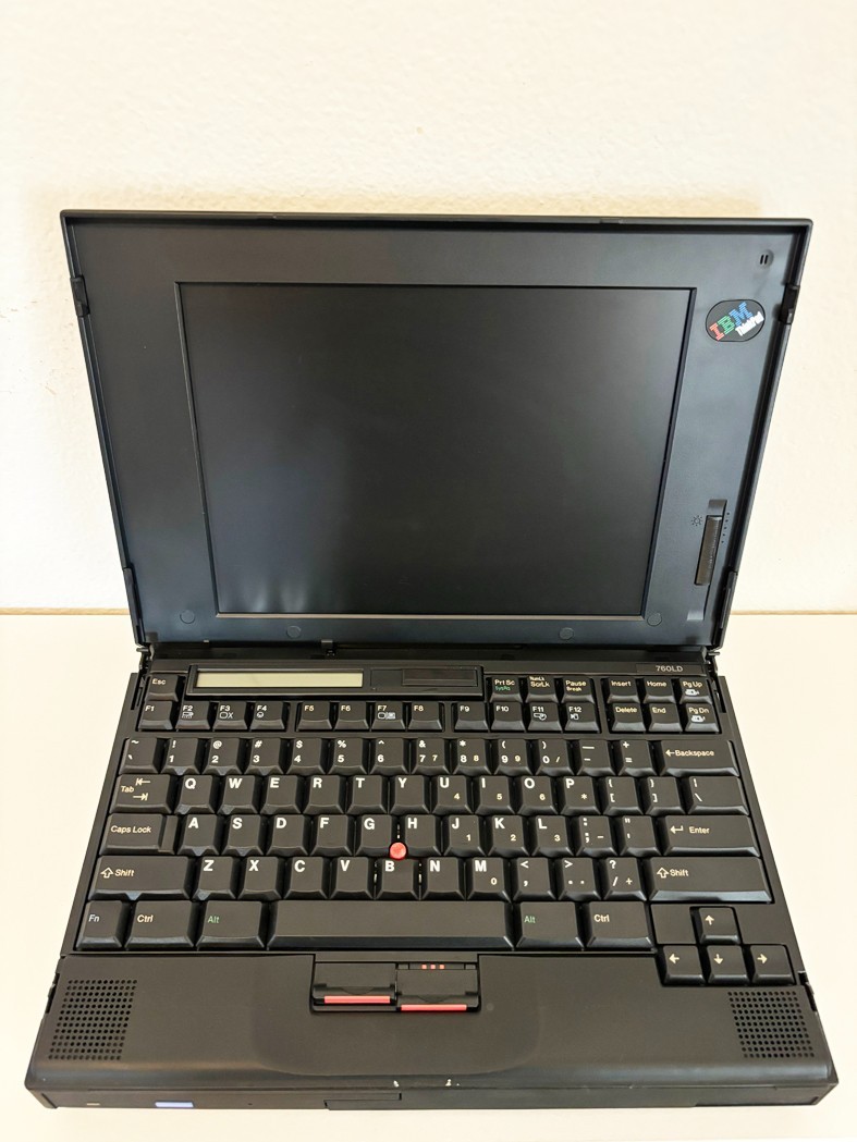FULLY FUNCTIONING IBM ThinkPad 760LD 32MB RAM+66G3696 Floppy Disk Drive Module