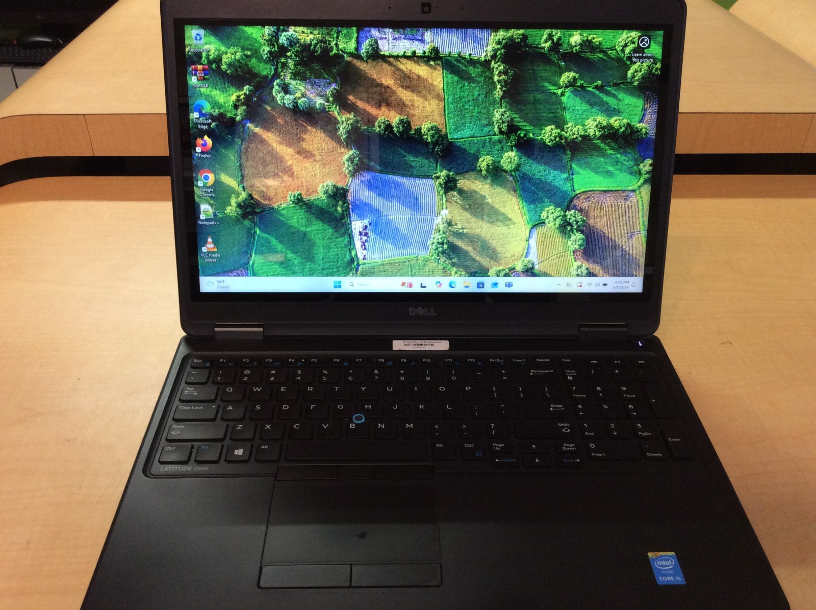 dell latitude E5550 15’6 NO touch screen 16gb ram 256SSD win11pro
