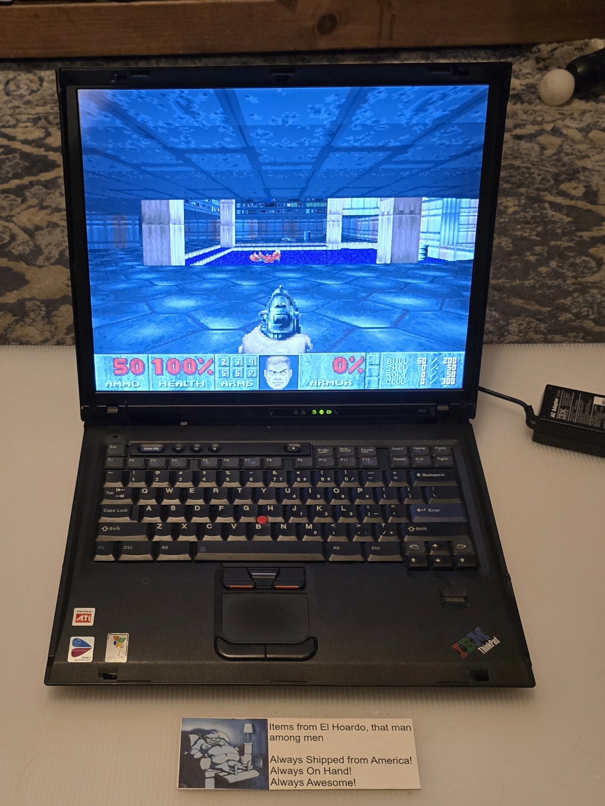 IBM Thinkpad R52 1GB Ram 60GB HDD 1.73 Ghz Pentium M Windows XP ATI Radeon X300