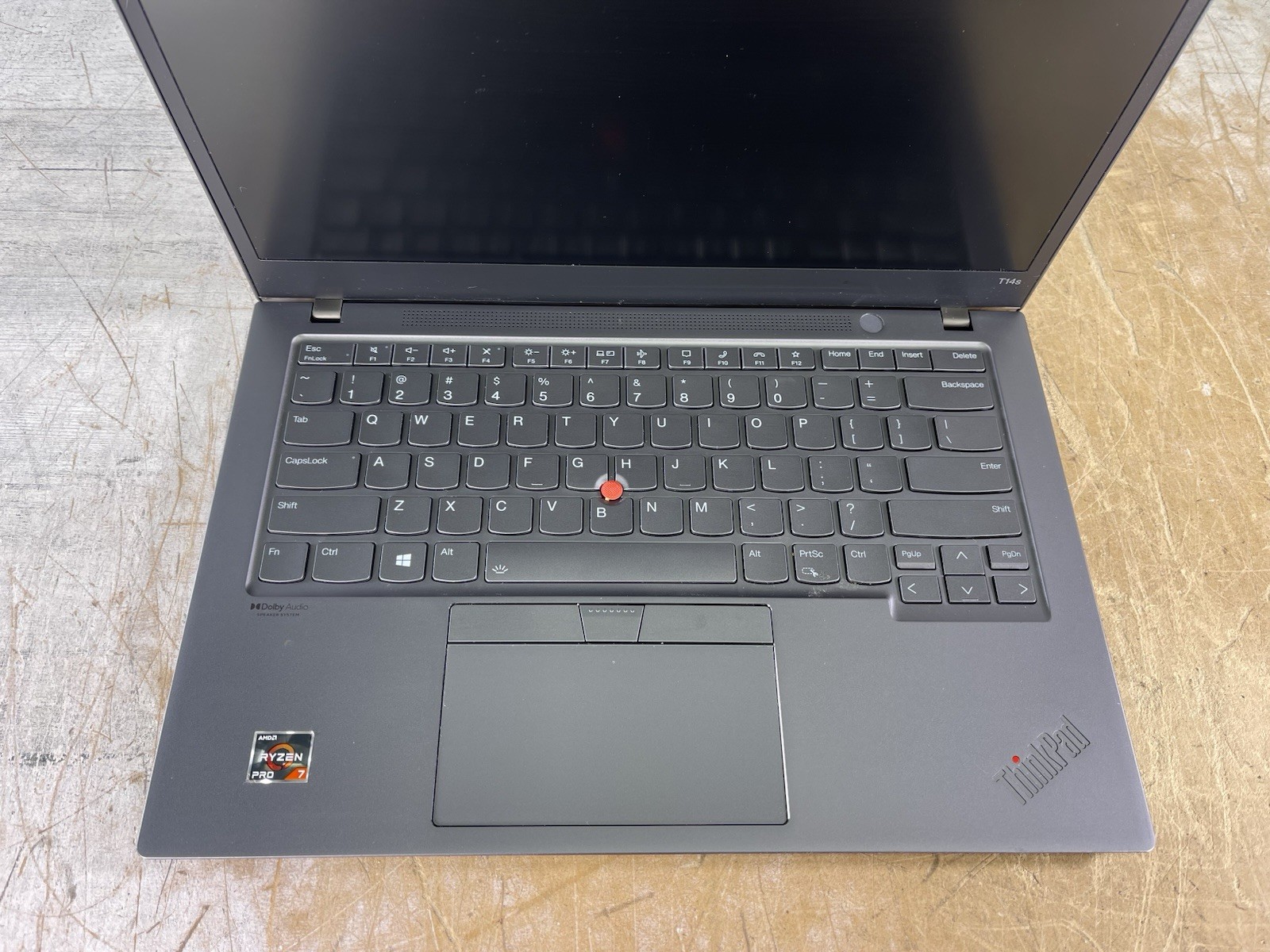 LENOVO THINKPAD T14S GEN2 RYZEN 7 PRO 5850U @ 1.9GHz, 16GB RAM, NO HDD/OS