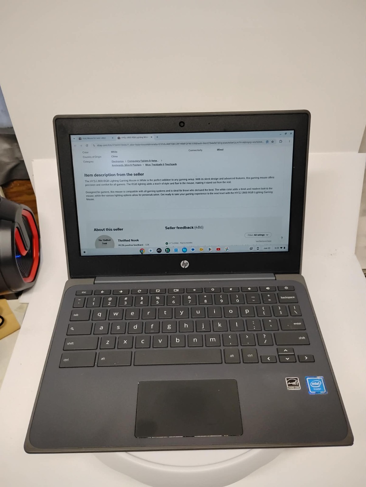 HP Chromebook 11 G4 Laptop Intel Touchscreen