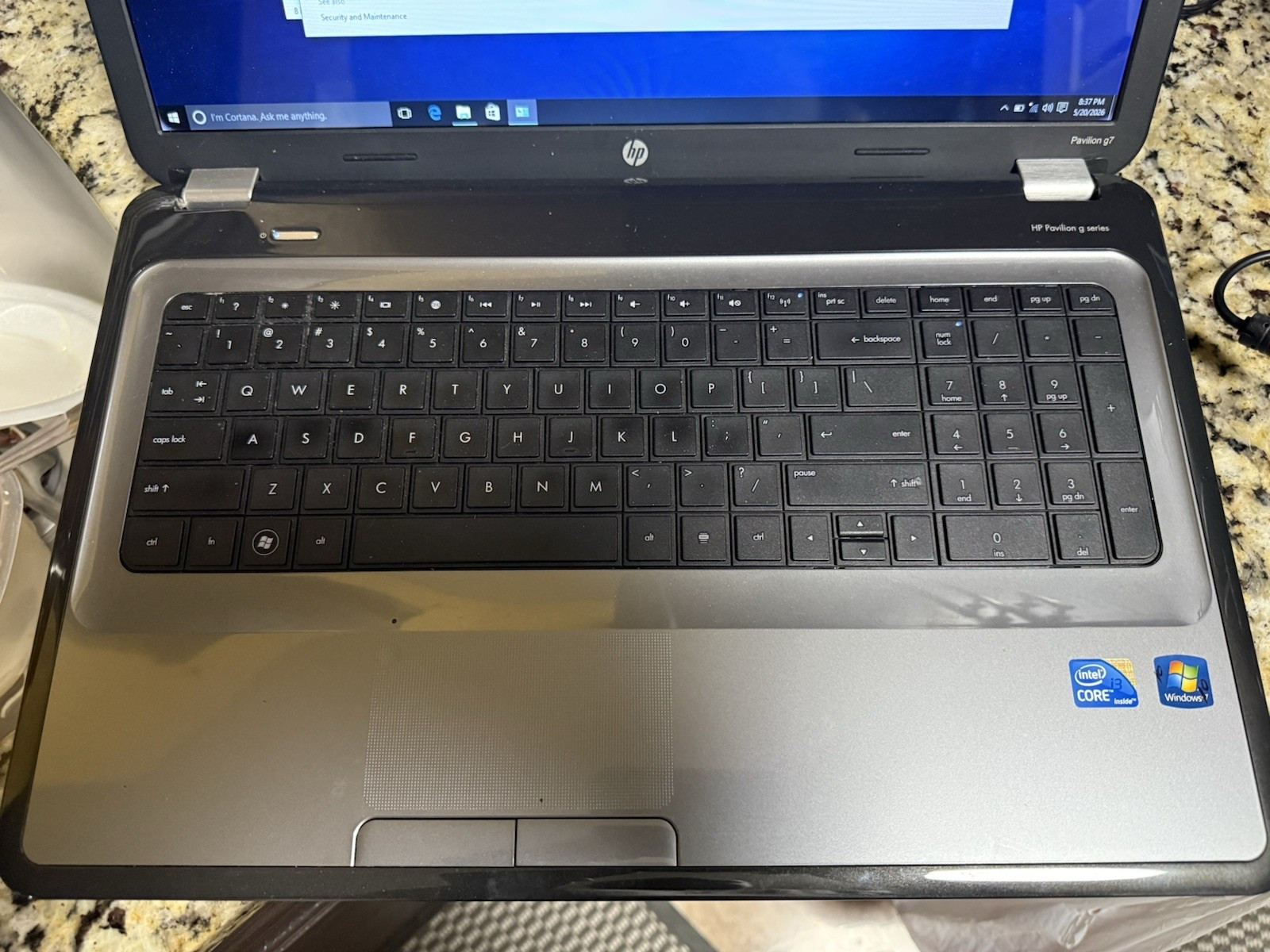 HP Pavilion g6 HP Pavilion g Series 500GB HDD 4GB RAM WINDOW 10 PRO