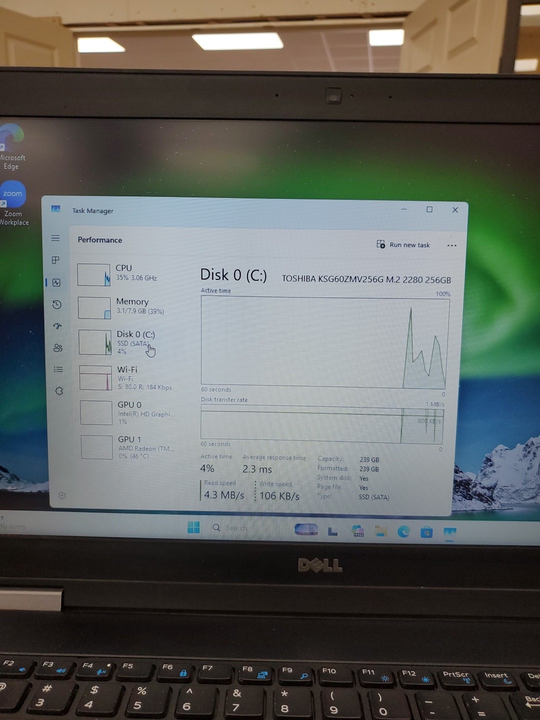 Dell Latitude E5570 15.6″ (256g SSD, Intel Core i5 6th Gen., 8GB) 041326-1
