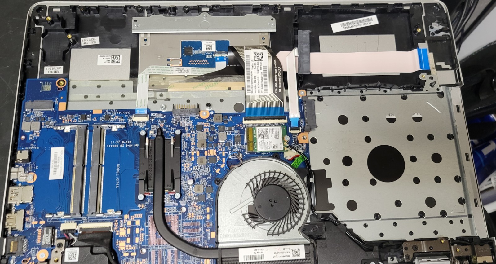HP Pavilion 3168NGW 15.6” i5-7200U NO RAM– AS-IS Parts Only
