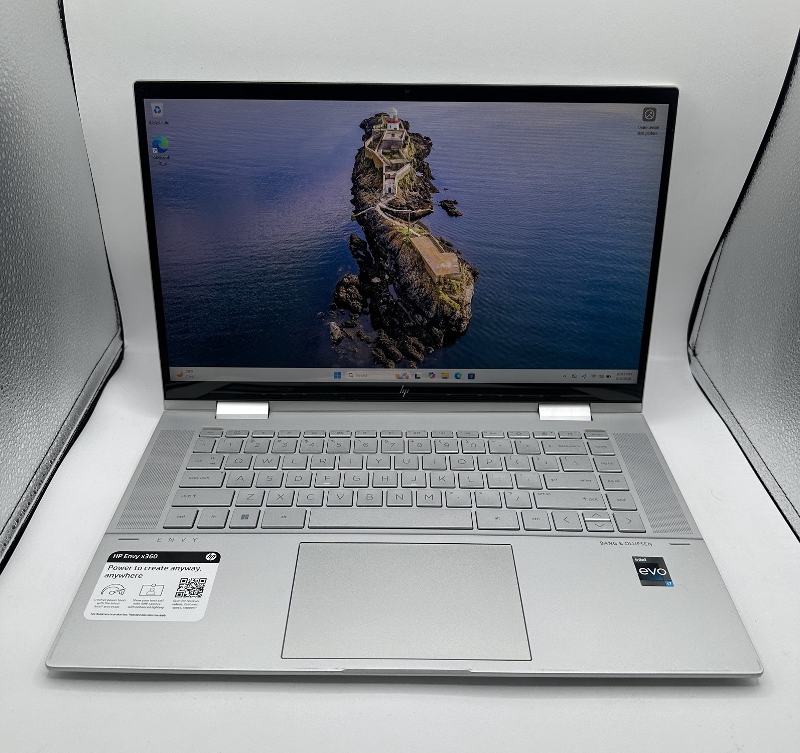 HP ENVY x360 15-ew0023dx 15.6″ Touch 2-in-1 16GB RAM 512GB SSD