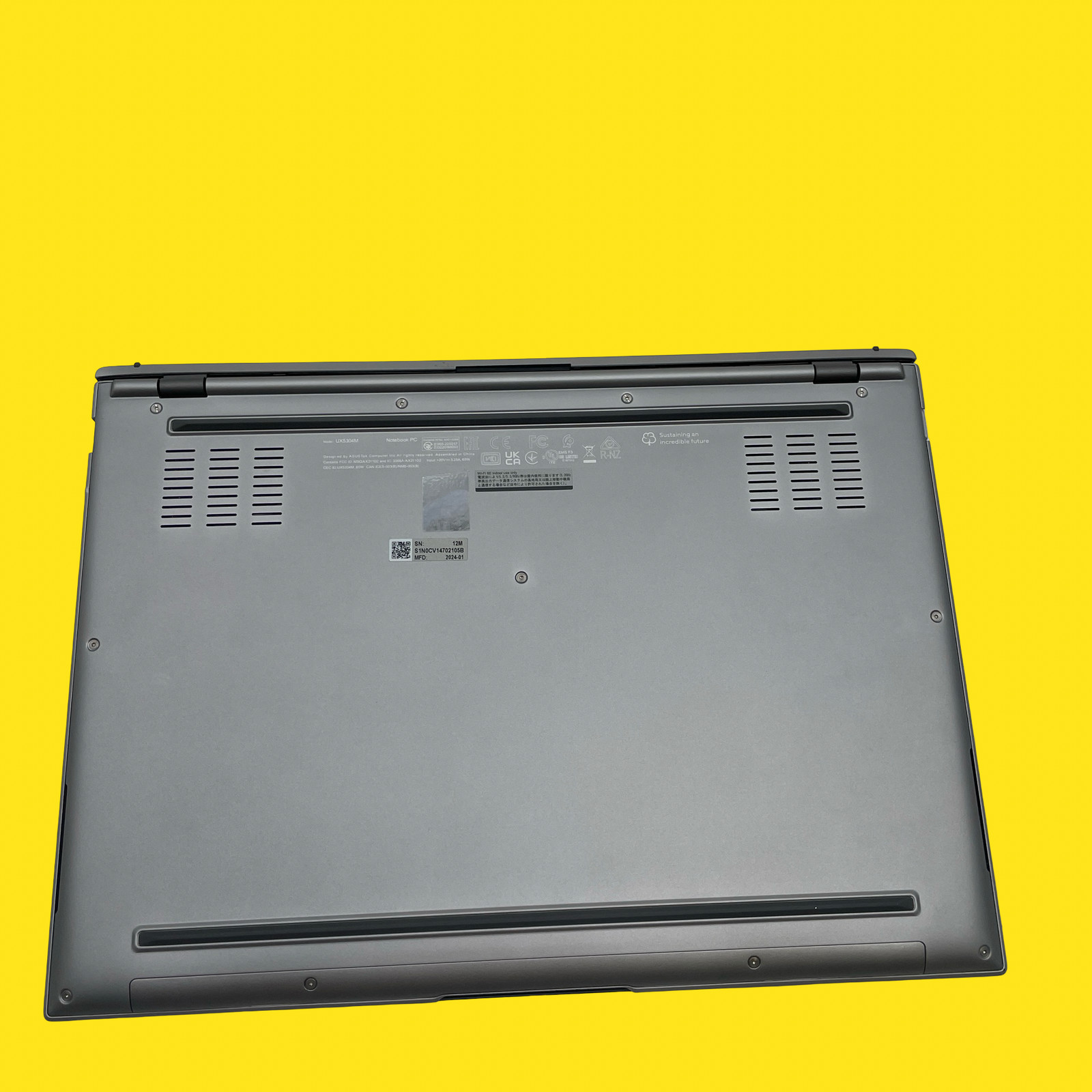 AS/IS ASUS ZenBook S13 UX5304M 13.3″ Intel Core Ultra 7 155U 1.7GHz #FP4311 (AR)