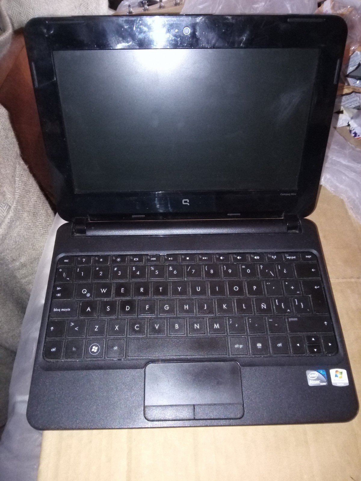 HP Compaq Mini CQ10 INTEL ATOM N270 2GB RAM Upgrade – New battery (12Hrs)