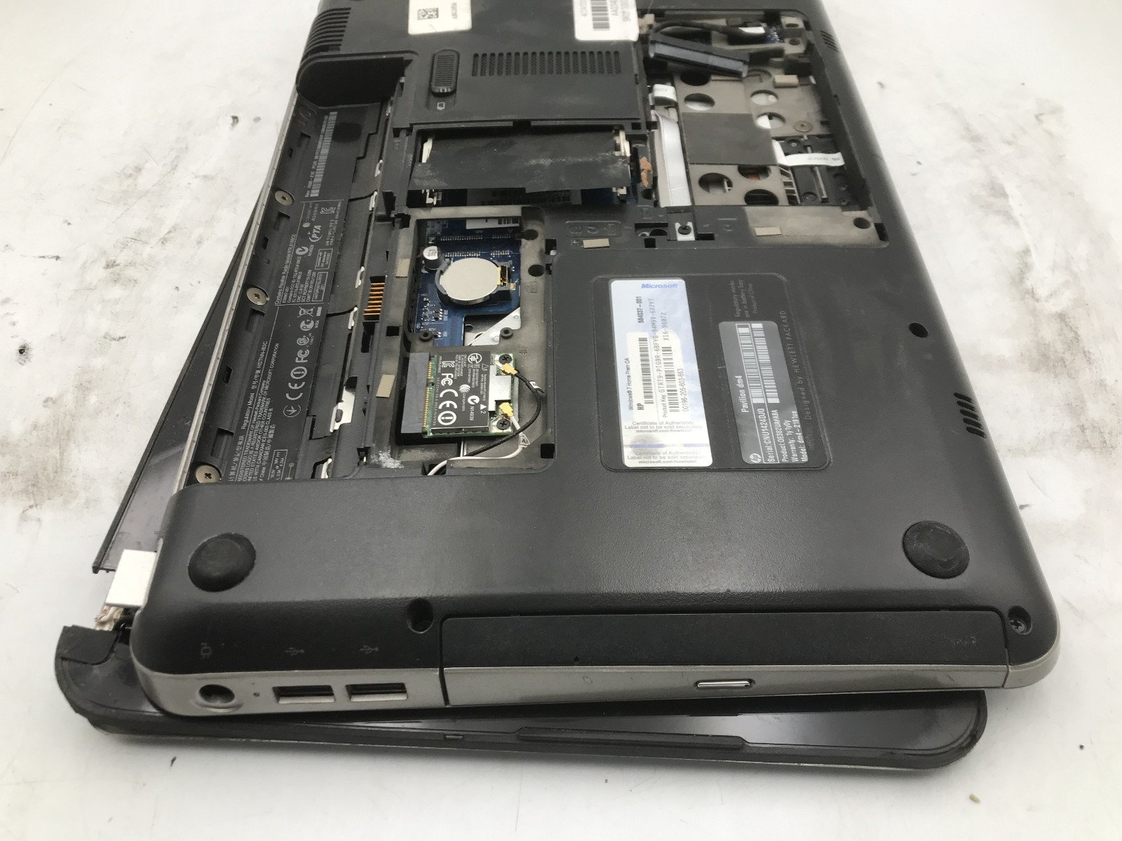 HP PAVILION DM4 2191US – FOR PARTS/REPAIR – INTEL I5 2ND GEN – NO RAM – READ -BB