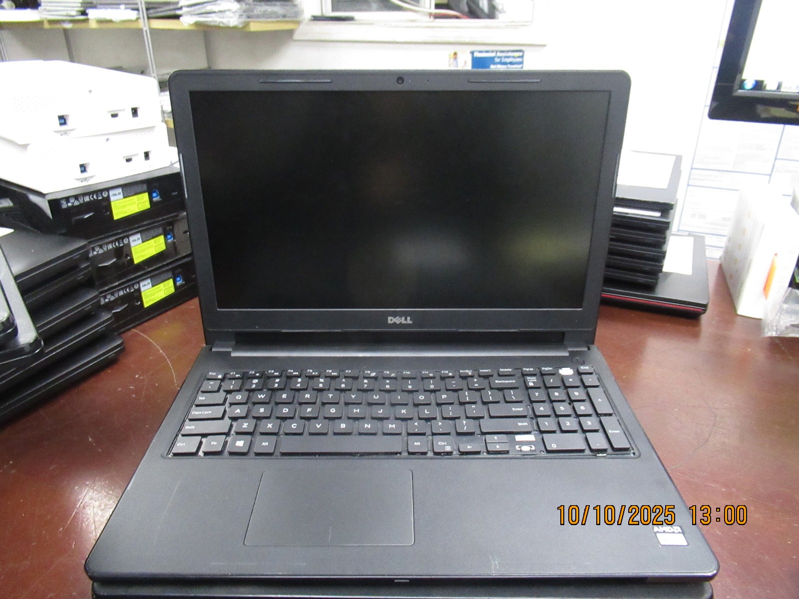 Lot of 5 Dell Inspiron 15 3565 AMD A6-9200 R4 2.00GHz 4GB 500GB Laptop +AC NO OS