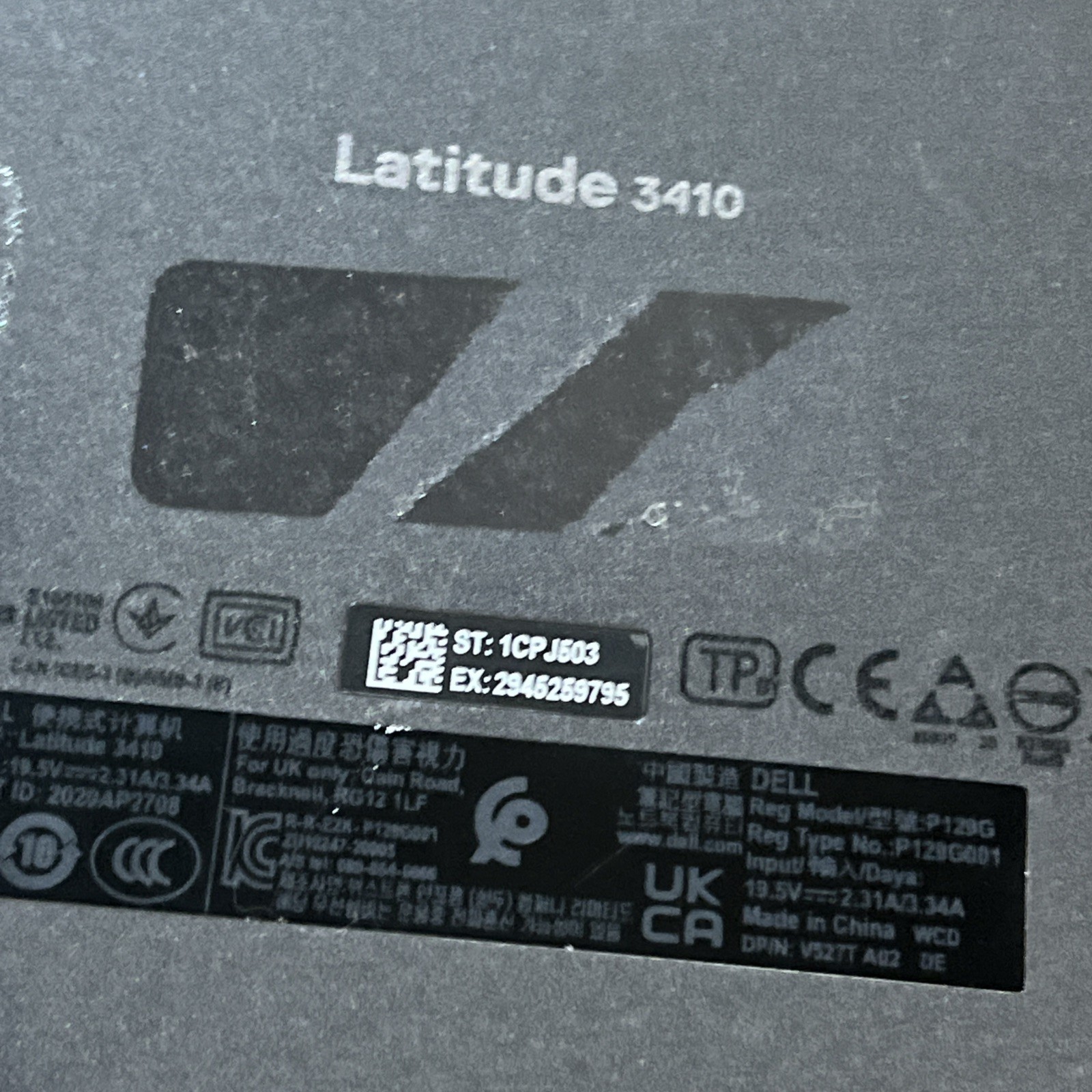 DELL LATITUDE 3410 INTEL CORE I7-10510U 8GB RAM NO HD
