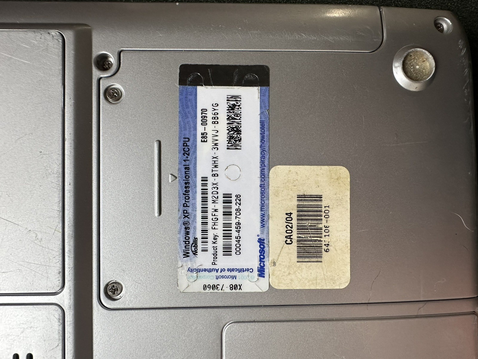 Vintage Nobilis Laptop Model GREEN550 G551 Windows XP Pro l WORKS