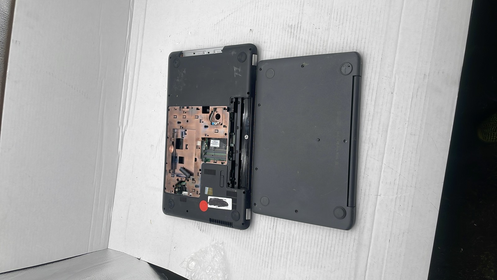 HP Chromebook 14 Intel Laptop Black For Parts Lot of 2