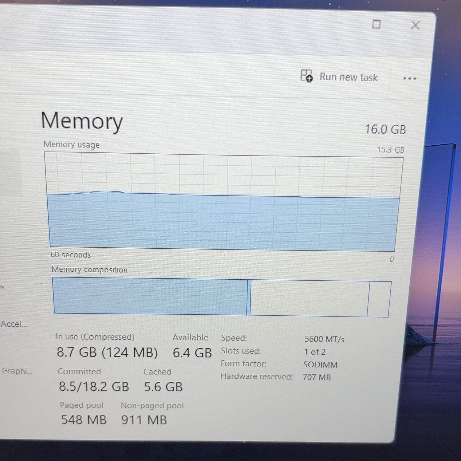 Dell Dell 16 DC16255 16″ AMD Ryzen 7 250 3.3GHz 16GB RAM 1TB SSD