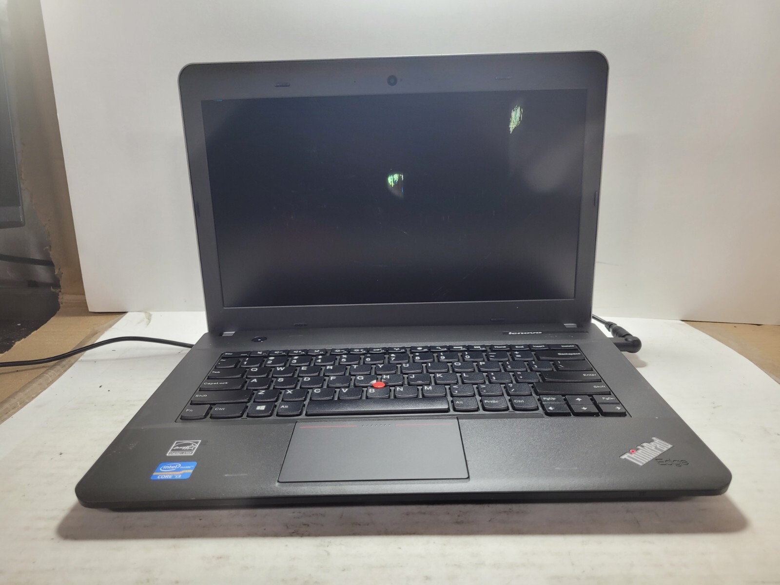 Lenovo ThinkPad edge E431 w/i3 3rd Gen Laptop for Parts/Repair *READ #0161