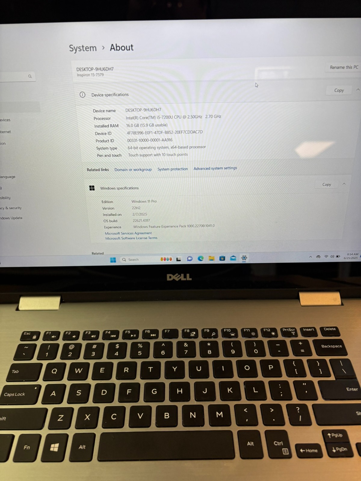 Dell Inspiron 15-7579