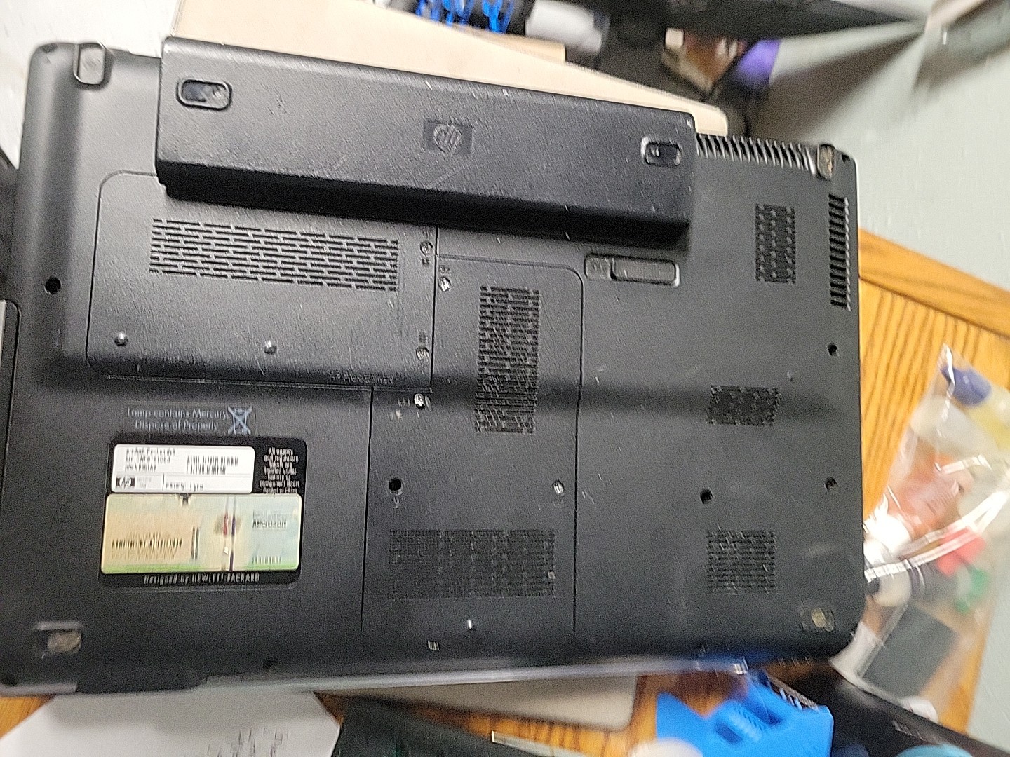 (For Parts) Working (Mostly) HP Pavillion Laptop Used Altec Lansing.