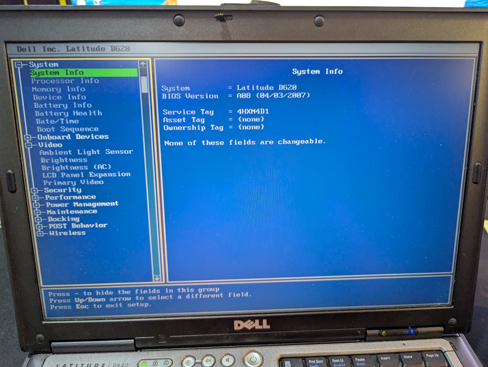 Dell Latitude D620 2.5GB RAM Laptop Windows 10 Pro, 240GB SSD – TESTED