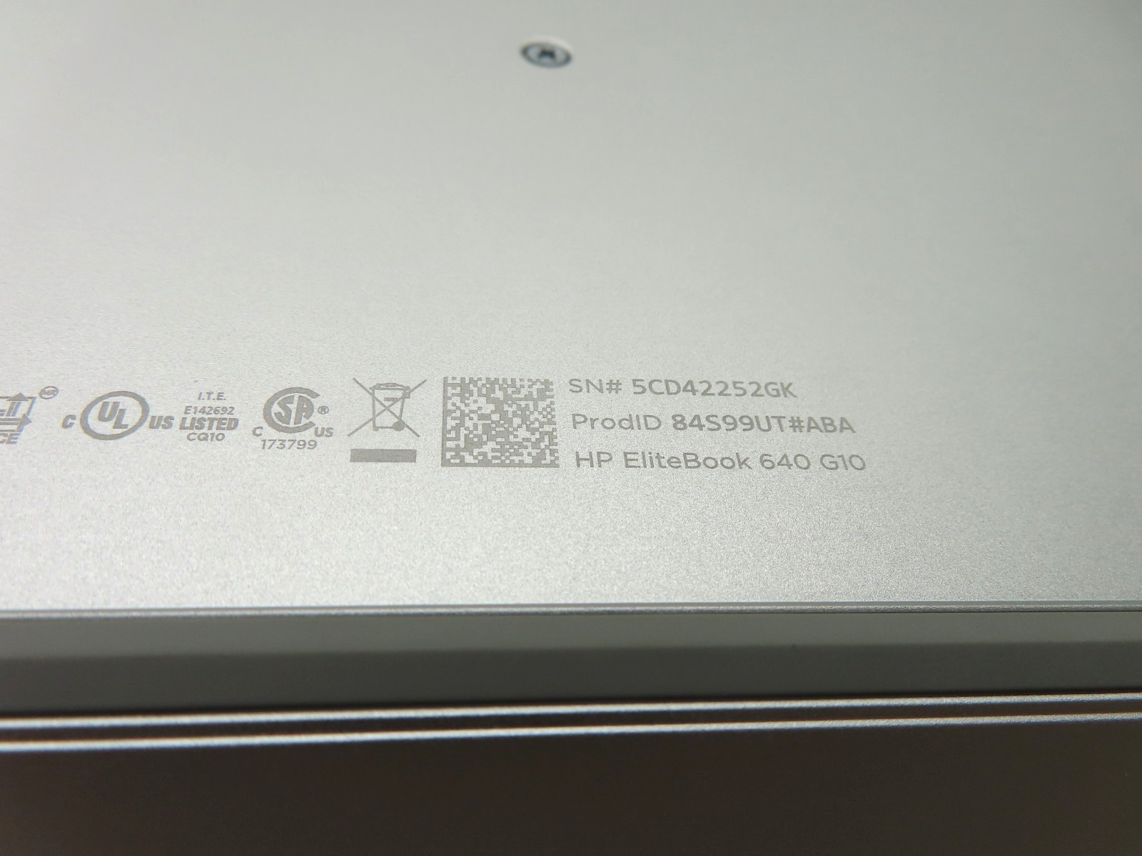 HP EliteBook 640 G10 14″ Intel i5-1345U 1.6GHz 16GB RAM 512GB SSD WTY 06/27