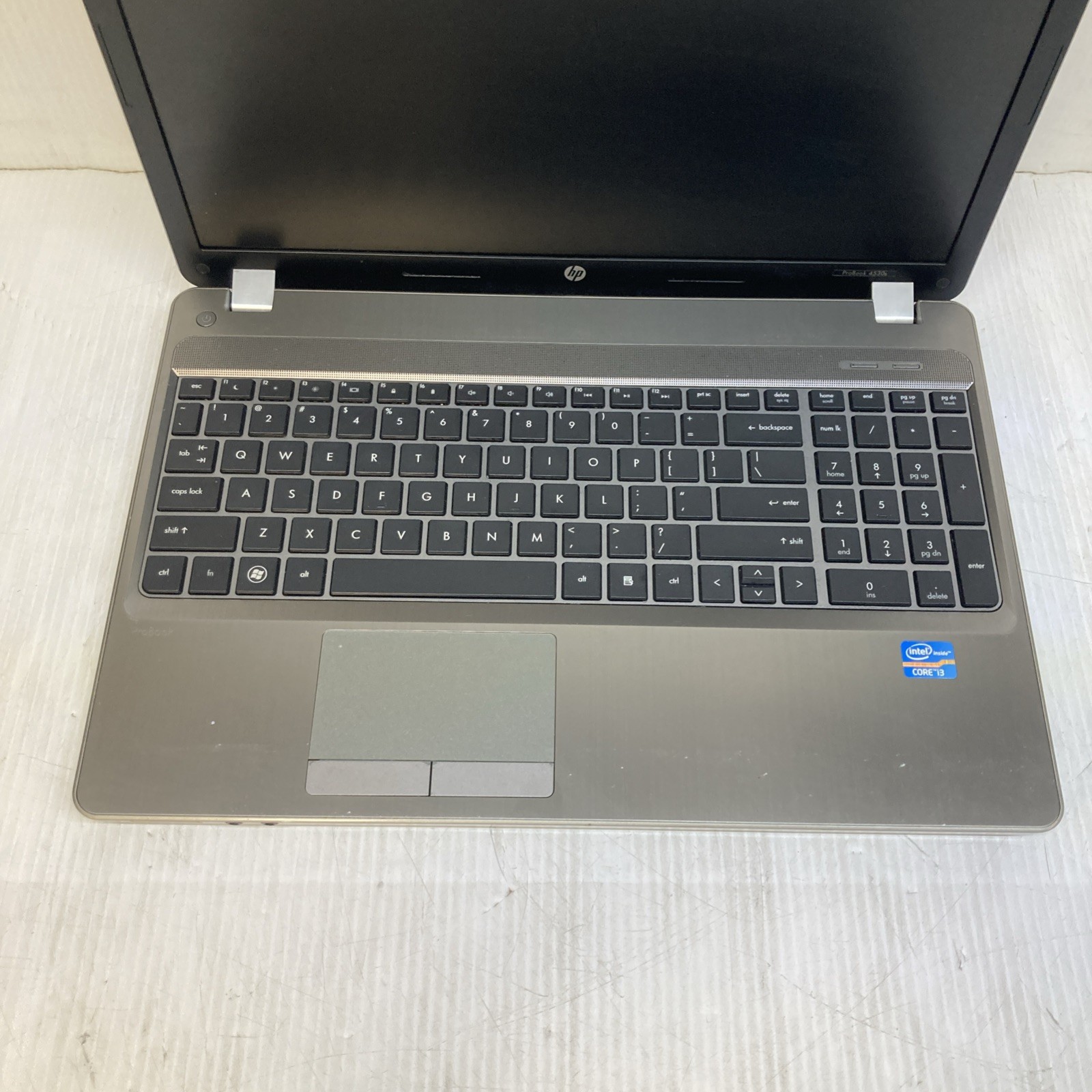 HP ProBook 4530s Intel Core i3-2310M 2.10GHz no RAM NO HDD boot to BIOS