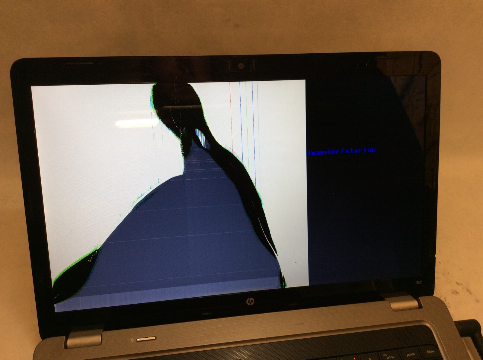 HP G62-234DX Laptop 15″ Intel Core i3 1st Gen DAMAGED SCREEN -PP