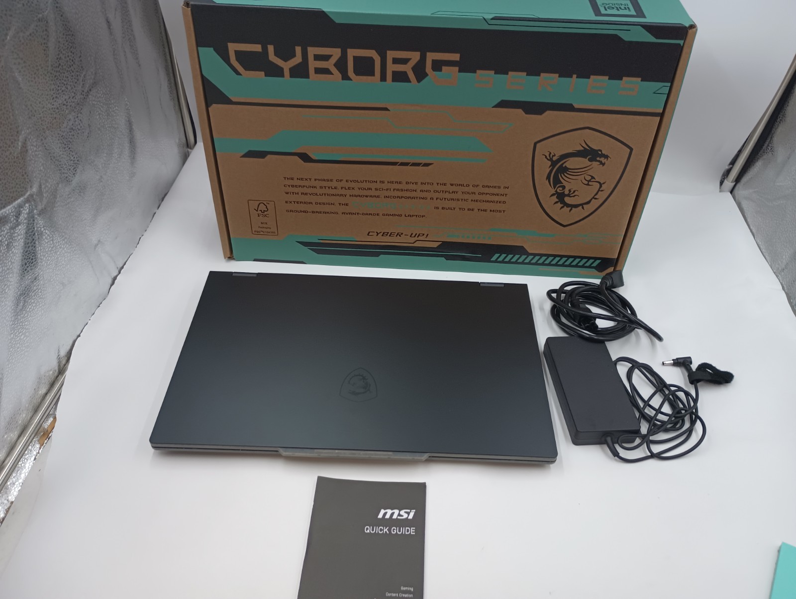 MSI CYBORG 17 17.3″ GEFORCE RTX 5060 16GB LAPTOP GPU INTEL CORE 9 270H 1TB SSD