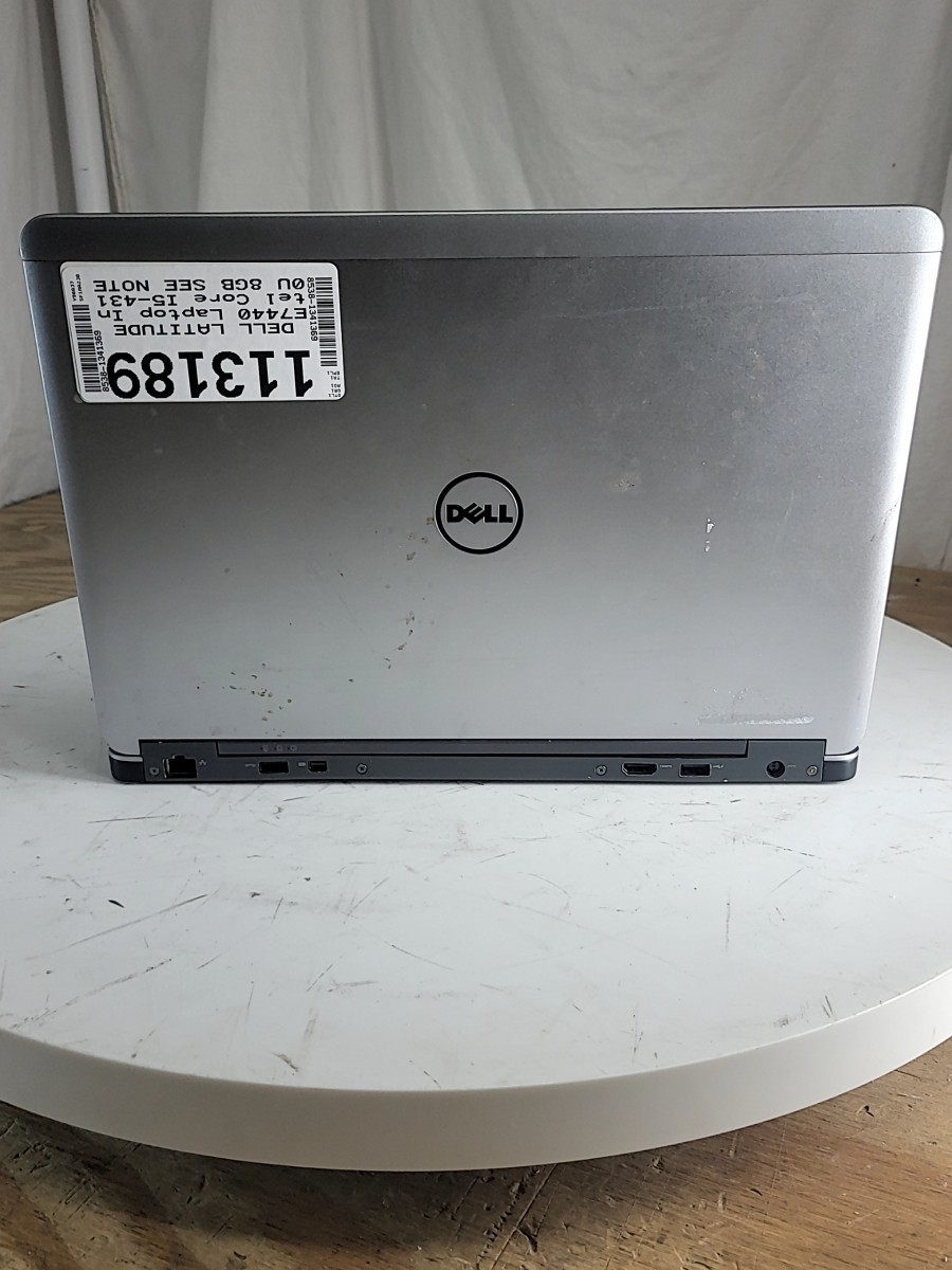 DELL LATITUDE E7440 Laptop Intel Core I5-4310U 8GB SEE NOTES