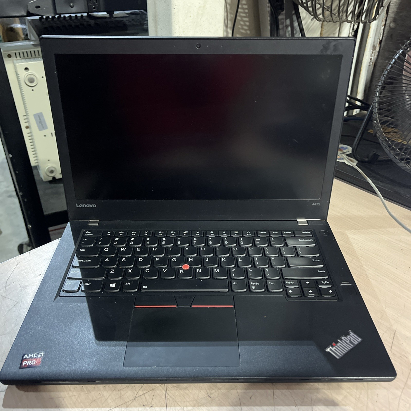 LENOVO THINKPAD A475 AMD PRO A12-9800B R7 2.70GHZ 8GB RAM NO HD