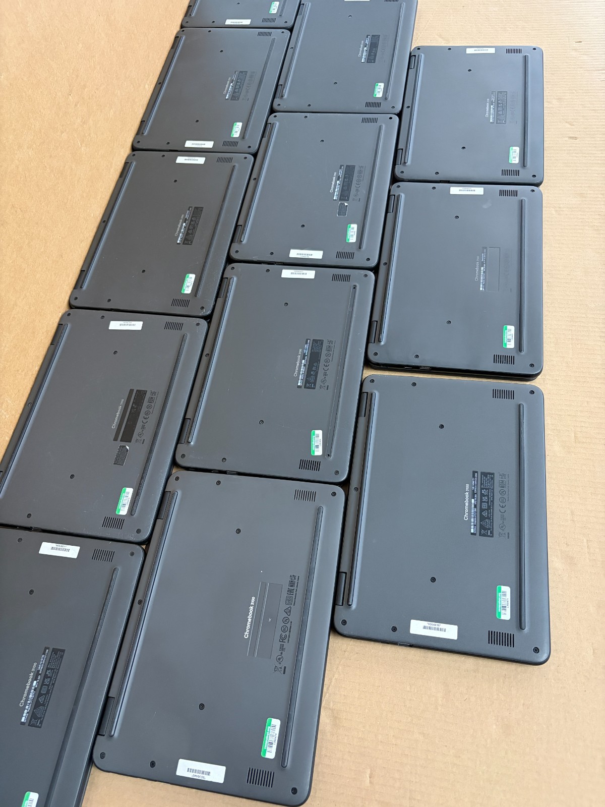 Lot of 12 Dell Chromebook 3100 | Celeron N4000/N4020 4GB 32GB eMMC H