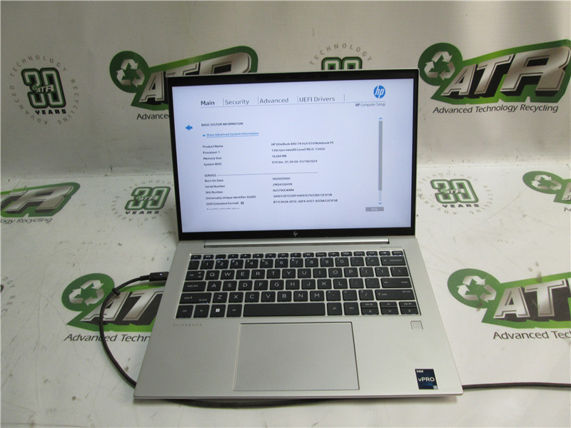 HP EliteBook 840 G10 Laptop i5-1345U 4.7GH 16GB RAM 512GB SSD Windows 11 Pro COA