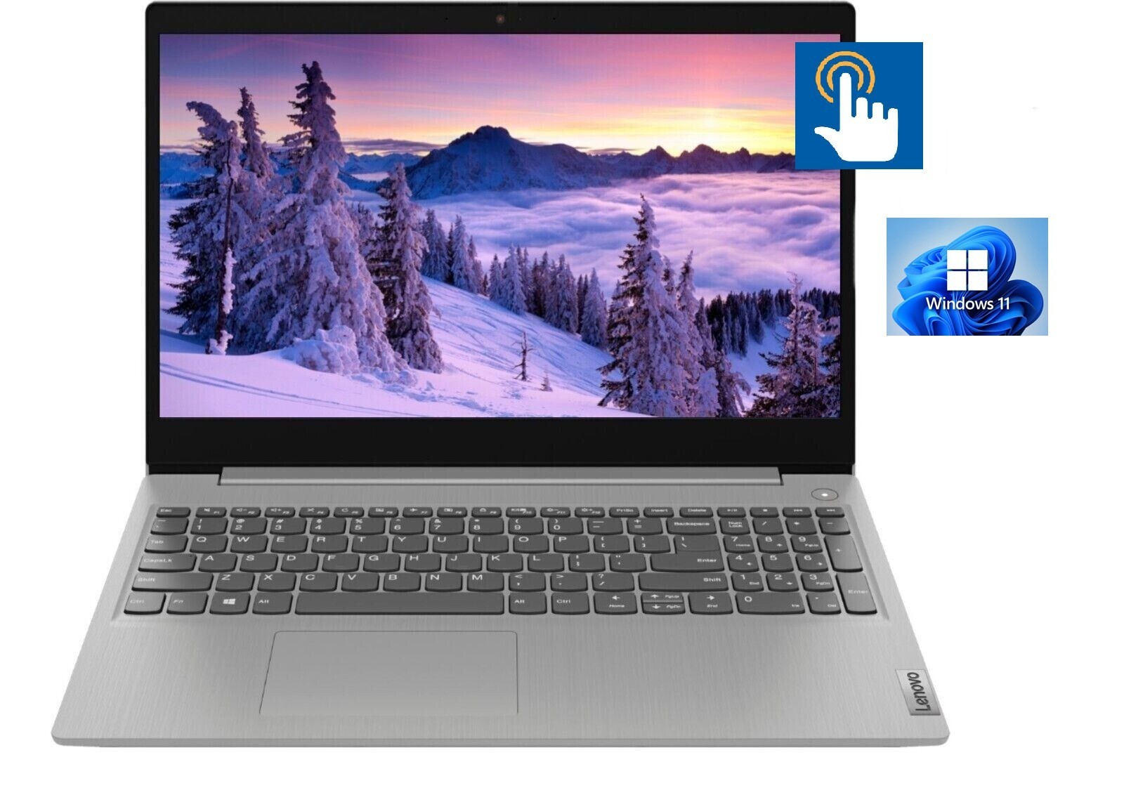 Lenovo IdeaPad 15.6″ Touch Laptop, Intel 4-Core i5 CPU, 12GB RAM 512GB SSD Win11