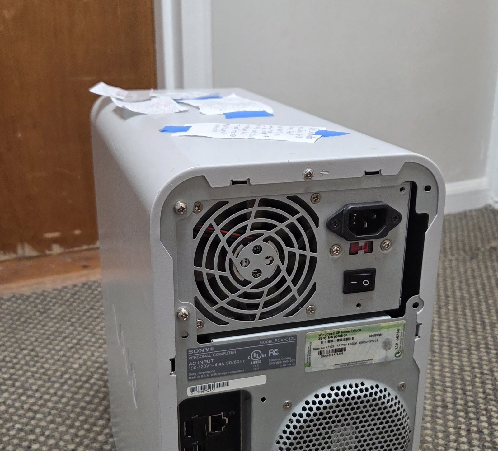 Sony Vaio PCV-12v With Dell 3020 Optiplex Mobo Plus 4130 CPU 3.4 Ghz, 240 SSD