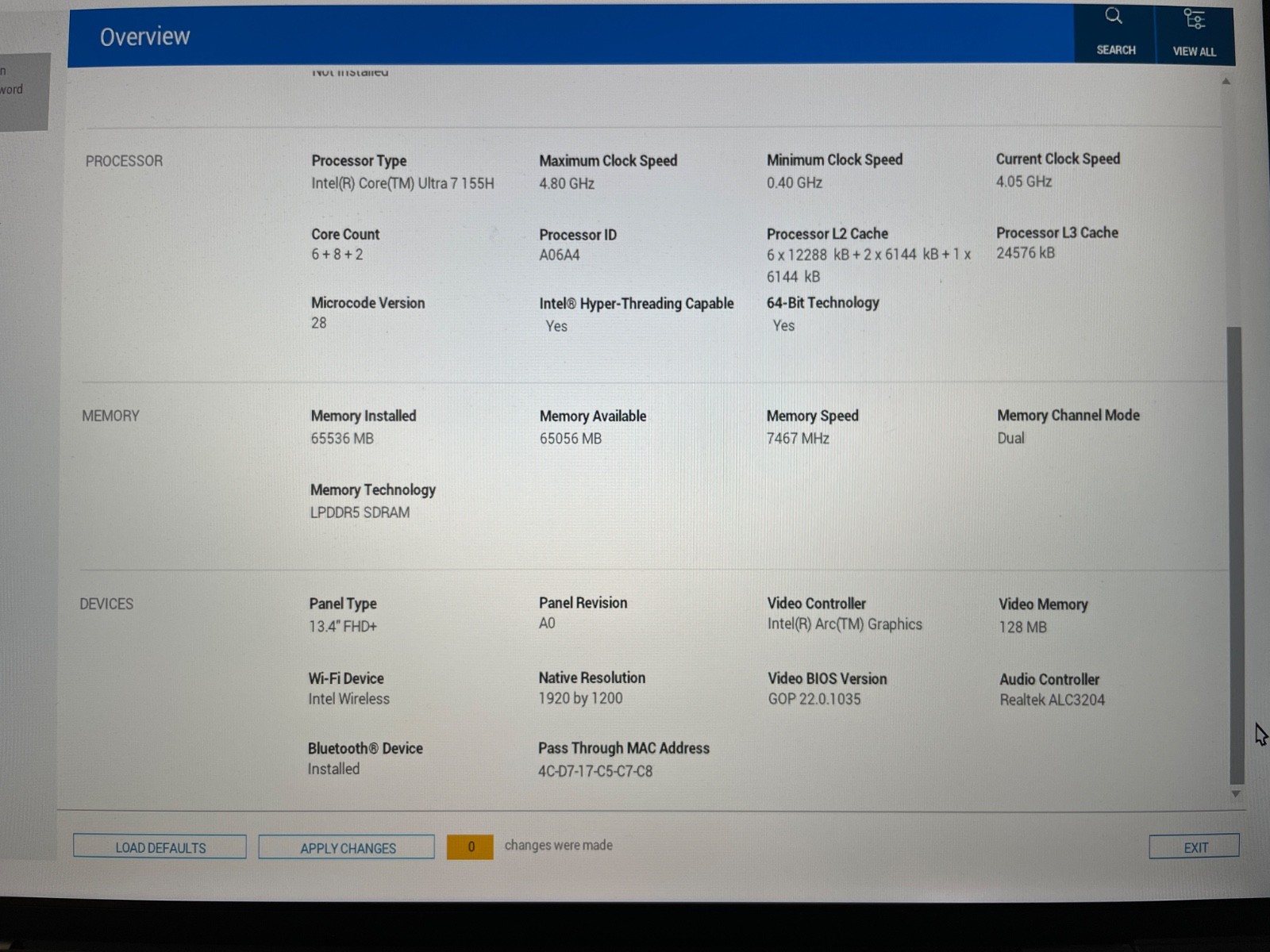 Dell XPS 9340 Ultra 7 155H | 64GB | 2TB PCle NVMe | (1920 x 1200) IPS | Graphite