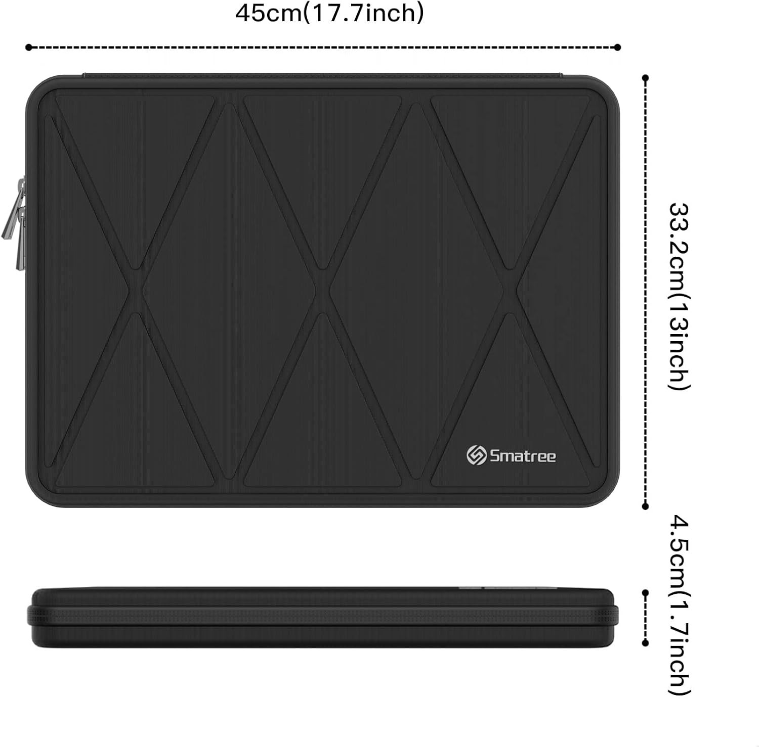 Hard Carrying Case Sleeve for 18 Inch ASUS Gaming Laptop, Protective Design