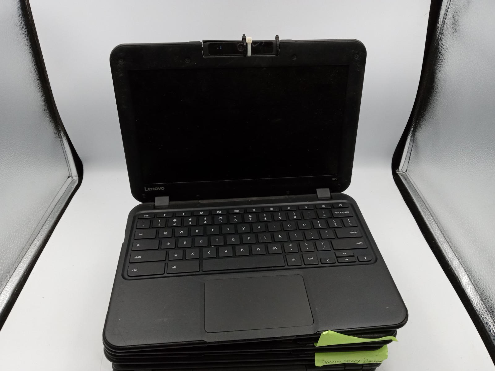 Lot of 8 – Lenovo N22 / N23 Chromebook Laptops – FOR PARTS – VARIOUS ISSUES -RR