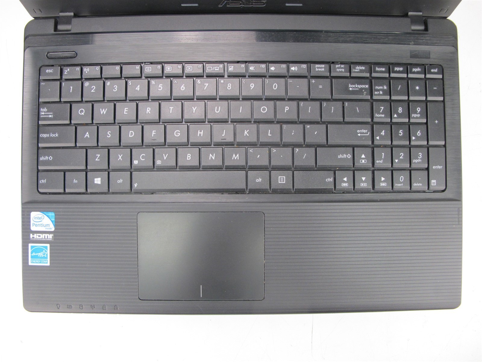Asus X55A Notebook PC Intel Pentium C PU B980 2.40GHz 4GB RAM No HDD 15″ Screen