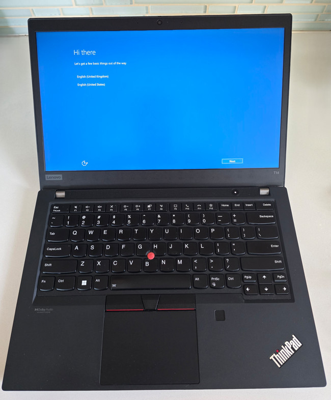 Lenovo T14 G2 i5-1135, 8GB, 256GB Win 10