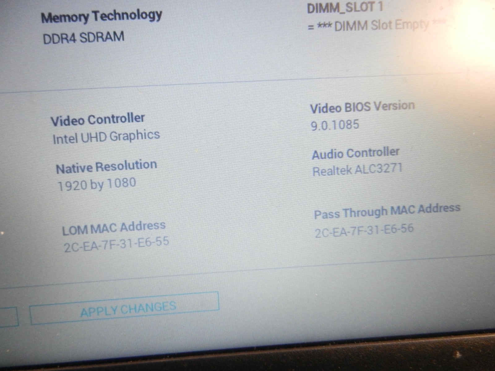 Dell Latitude 3500 Laptop i5‑8265U 8GB RAM 15.6″ No HDD / No OS ◦ dead Battery