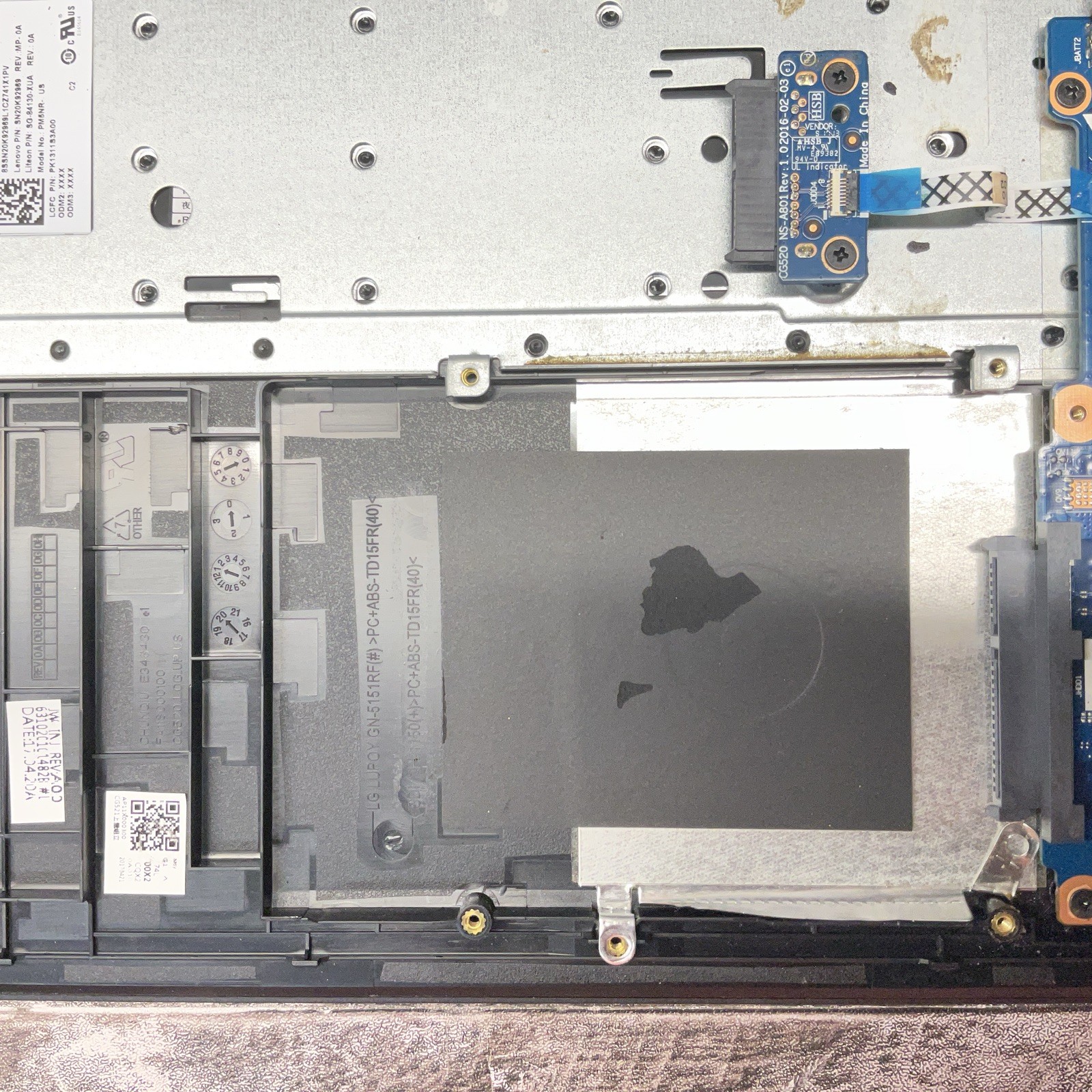 Lenovo IdeaPad 110-15 / AMD A6 / No Power / No RAM / No SSD / T5