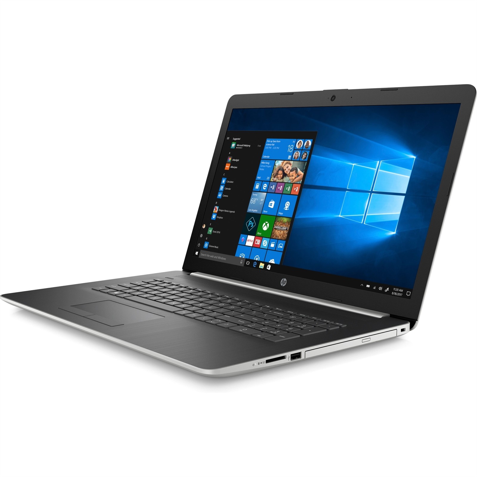 HP 17-BY1061ST 17.3″ 16GB 256GB, Silver
