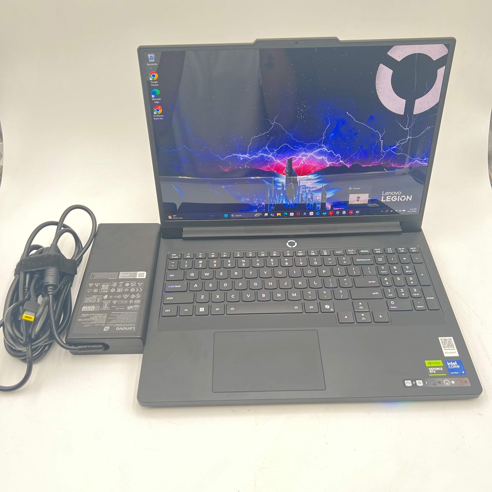 Lenovo Legion Pro 7 16IAX10H 16-inch Ultra 9 64GB RAM 2TB RTX 5090 Laptop Black