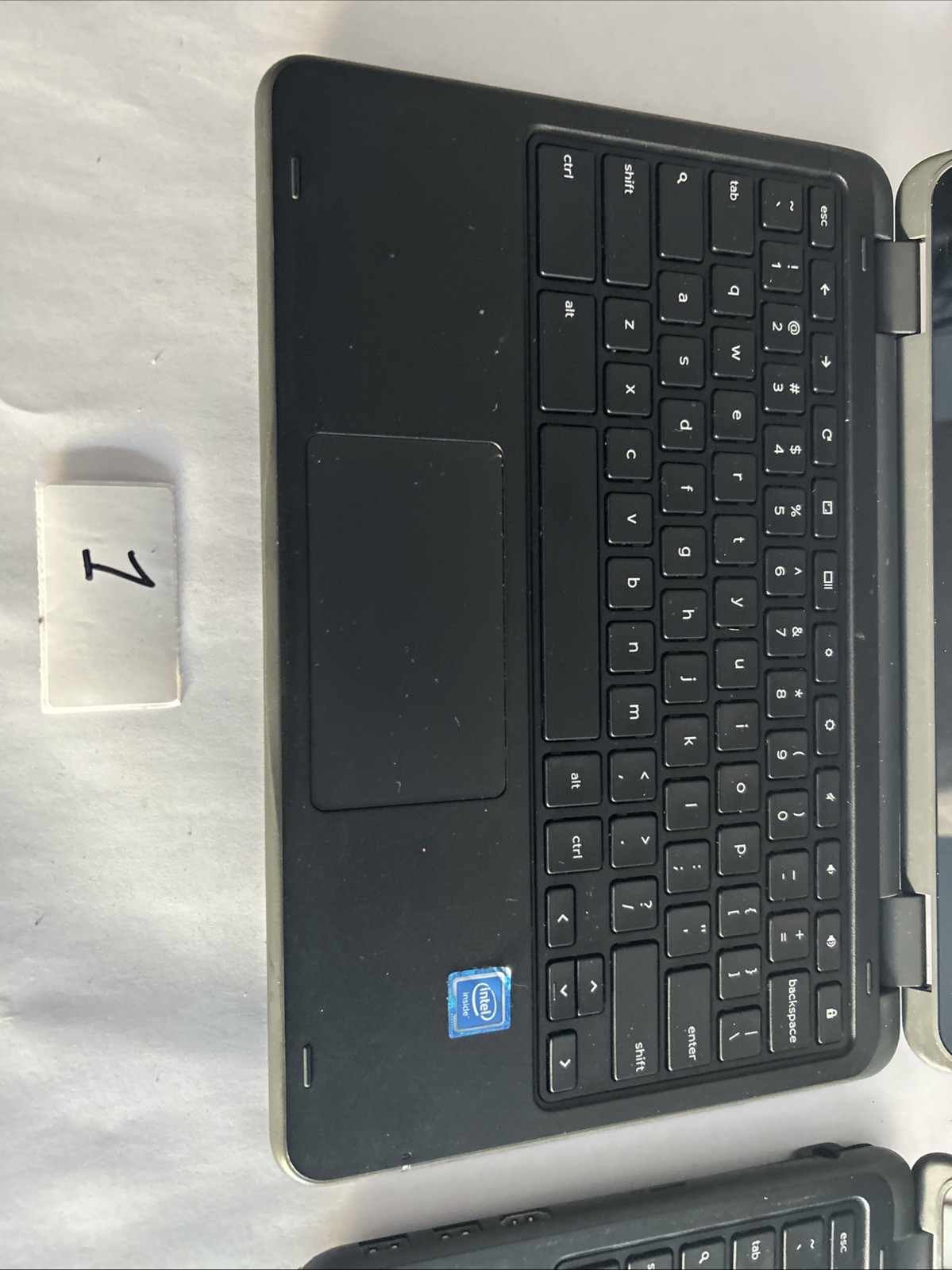 2 Dell Chromebook 3189 For Parts: Screen, Keyboard, Motherboard & More